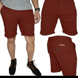 Men's slim fit stretch Chino shorts